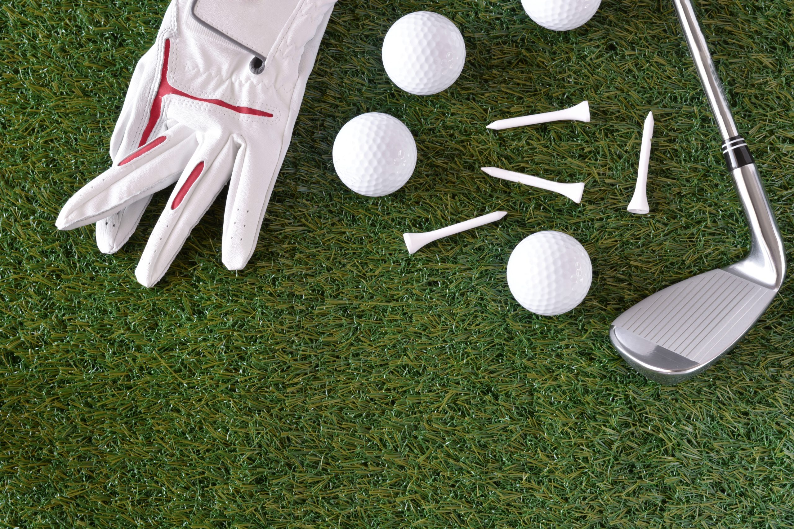 Sport objects related to golf